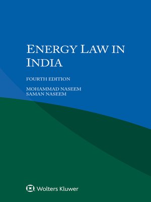 cover image of Energy Law in India